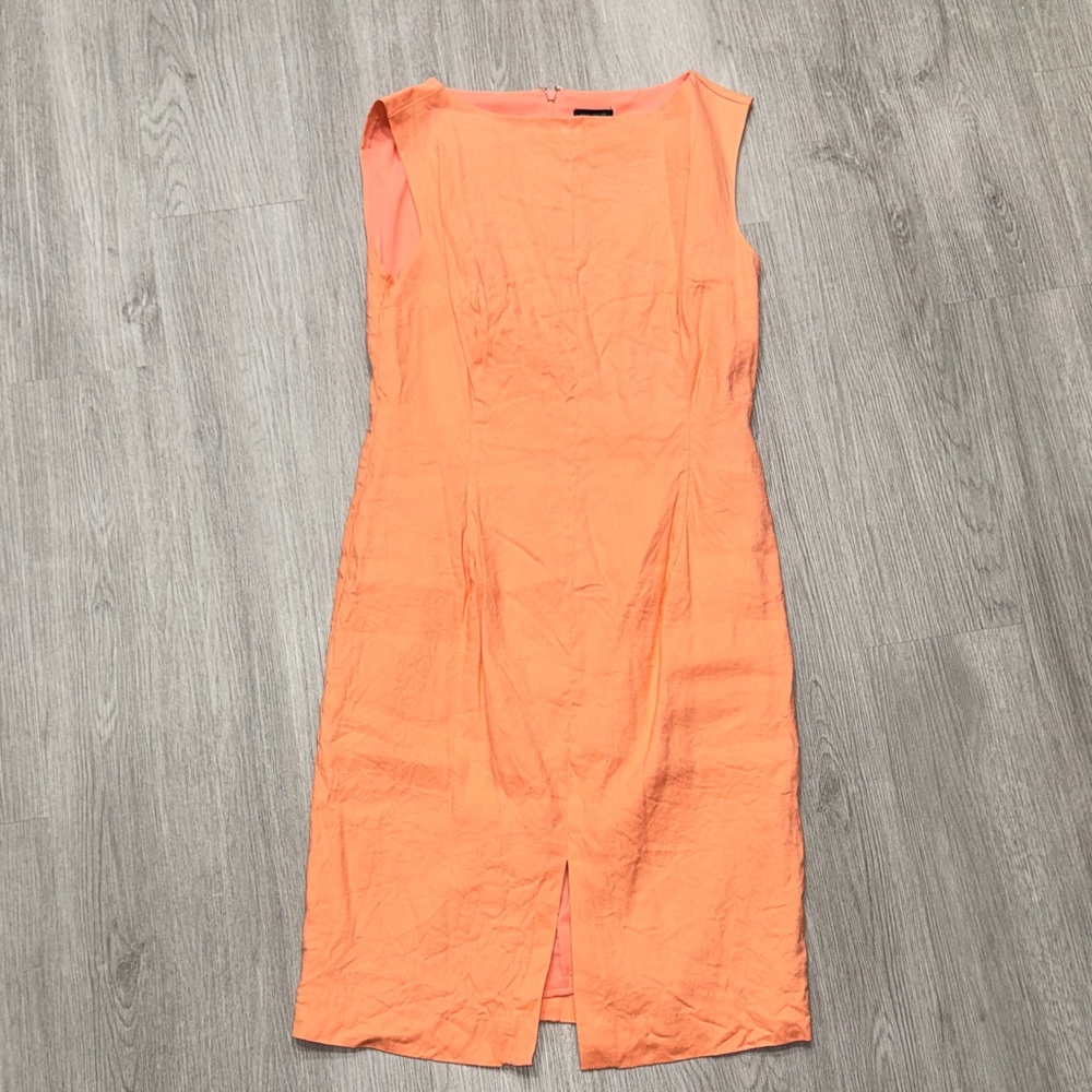 Coral Sleeveless Dress